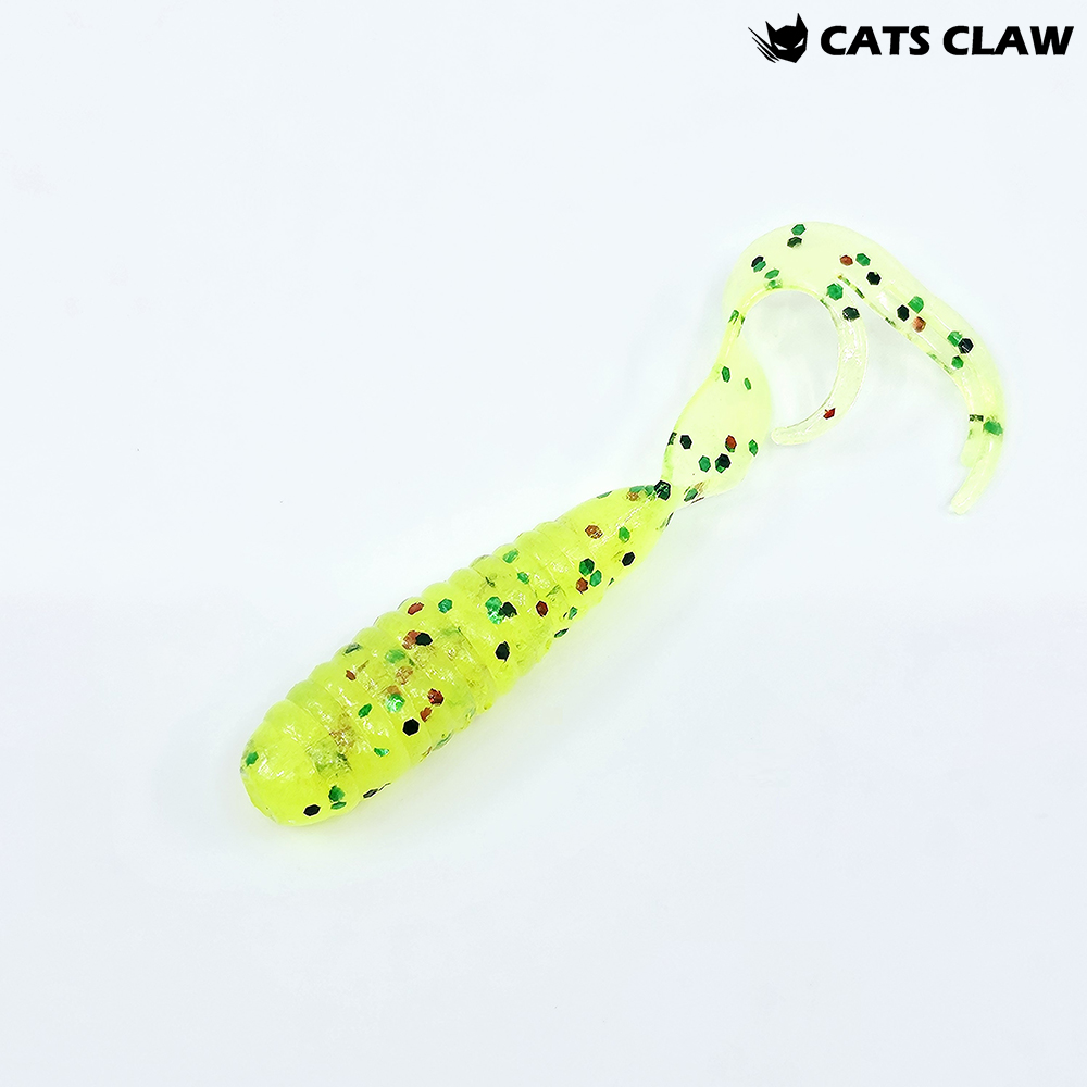캣츠크로우 트리플그럽 꺽지웜 쏘가리웜 032 차트 믹스, 7.6cm(3인치) - 메인 이미지