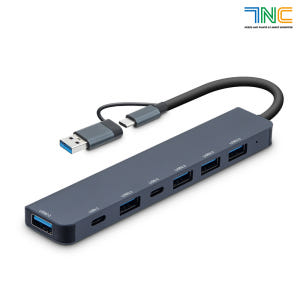 7NC 7포트 확장 USB 허브 C타입 3.0 멀티포트 개봉기 | 실사용 후기 - 상품 이미지 1