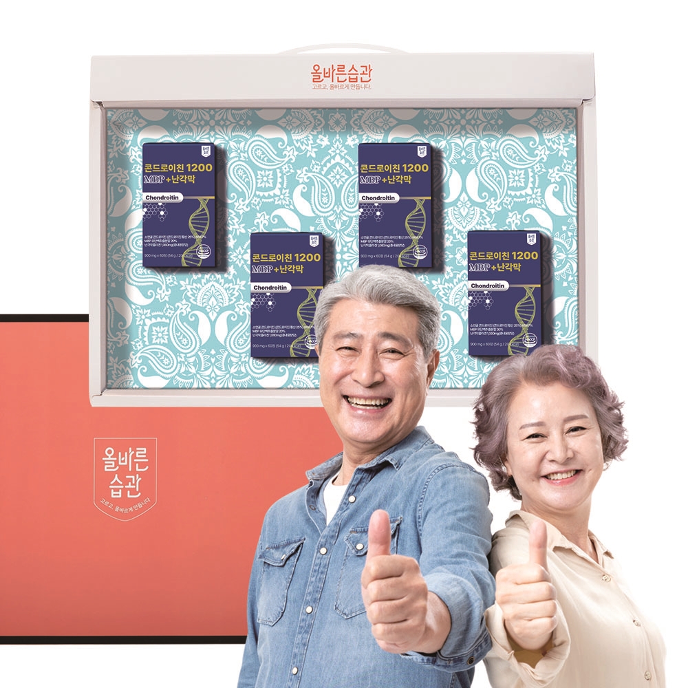 올바른습관 소연골 콘드로이친 1200mg 60정, 4개 - 상세 이미지 5