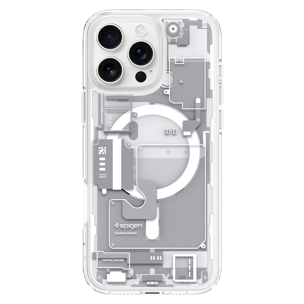 맥세이프 케이스 울트라하이브리드 맥핏 제로원 화이트, 아이폰16 프로