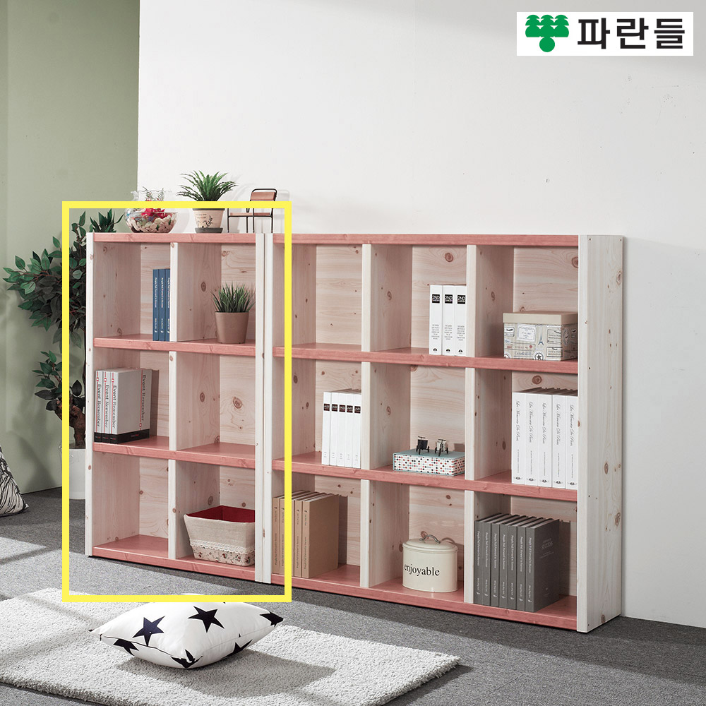 파란들가구 33T 800 오픈 3단책장 거실책장 수납장식장 - 상세 이미지 2