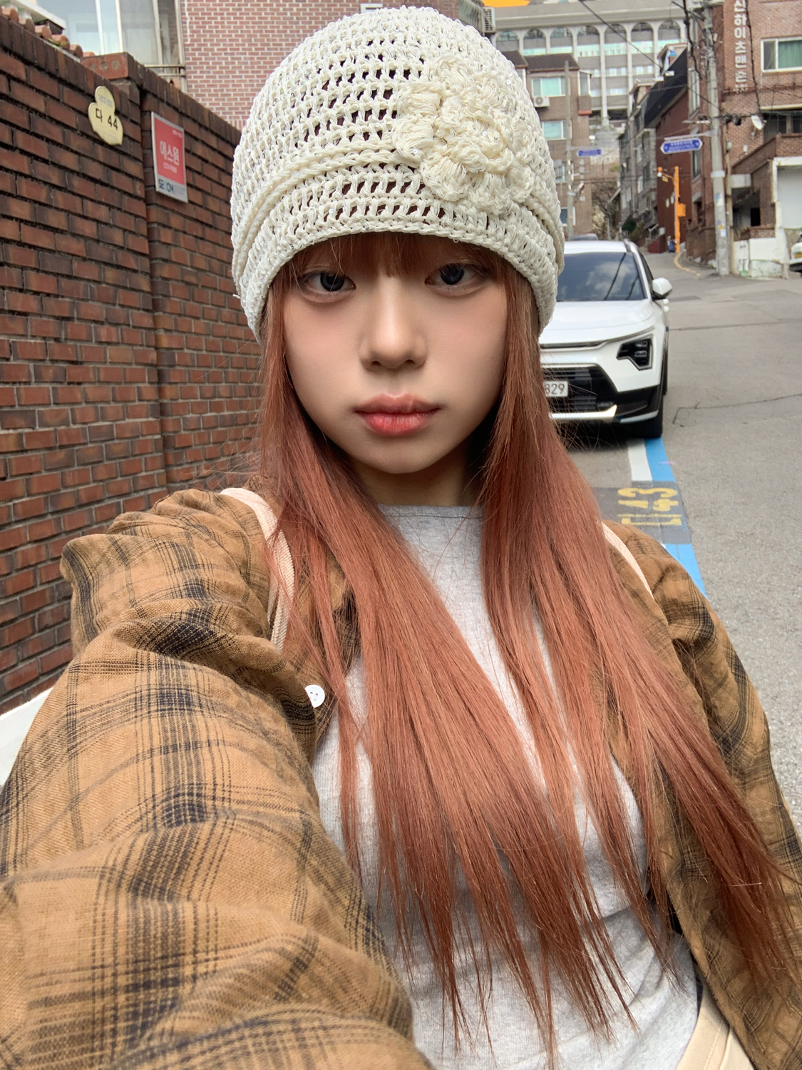[MD추천!] 로즈 스팽글 여름 그물 니트 비니 모자 4color 상세 이미지 7