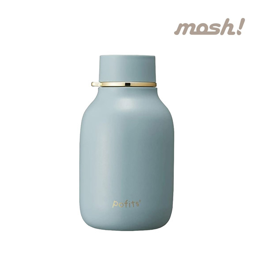 모슈 포피츠 2way 이중진공 보온보냉 미니텀블러 320ml, 블루, 1개 - 상품 이미지