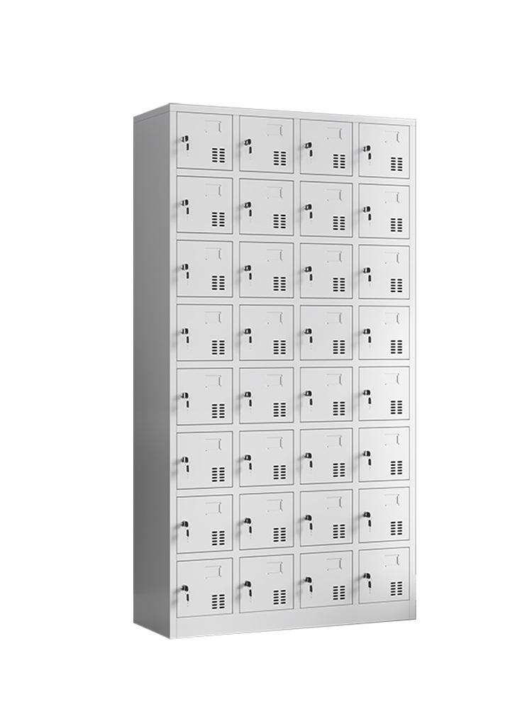 사무실 잠금캐비넷 탈의실 헬스장 물품 락커 철제 사물함 제트 락커15개 1.38mm - 상품 이미지