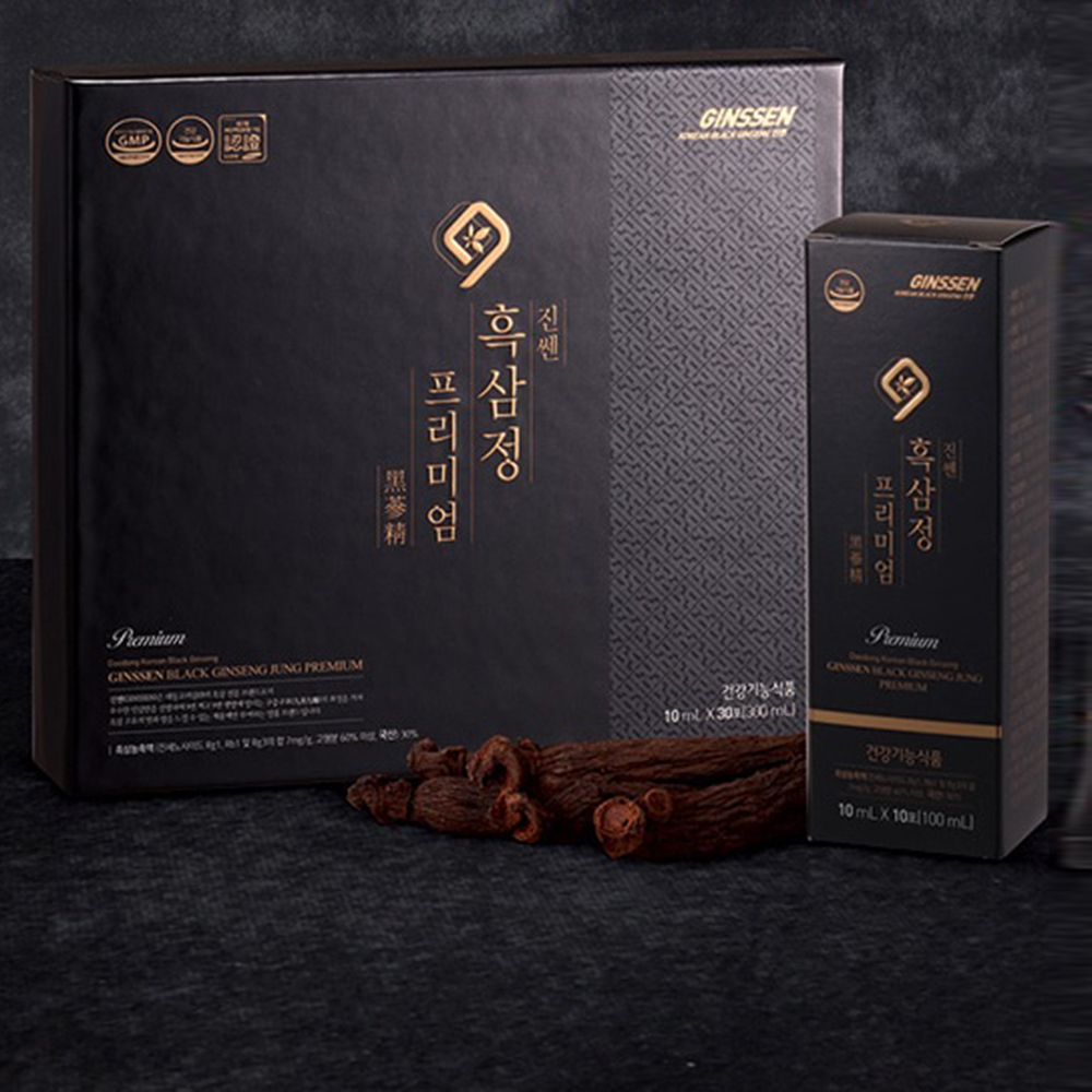 구증구포 흑삼진액 효능 6년근 흑삼정 흑삼고 진세노사이드rg3 특이사포닌 고함량 스틱