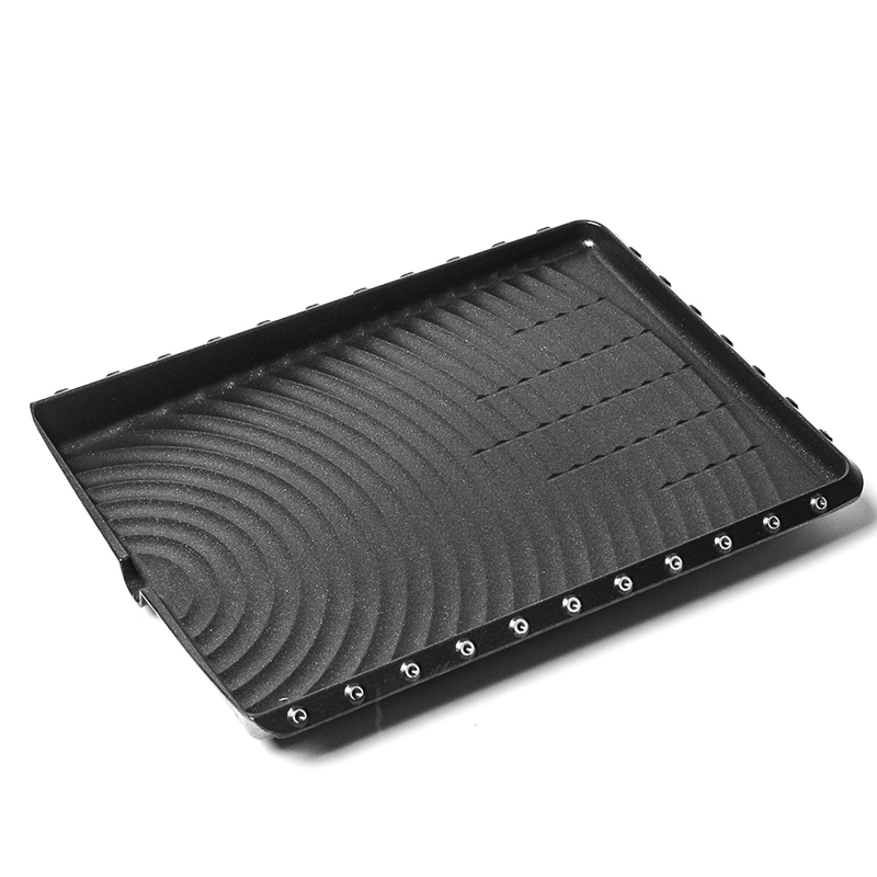 가벼운 미니 삼겹살 사각 불판 캠핑 그릴 1인용