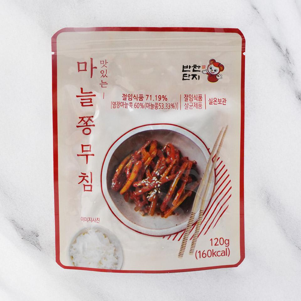 메가마트 반찬단지 마늘쫑무침 120g