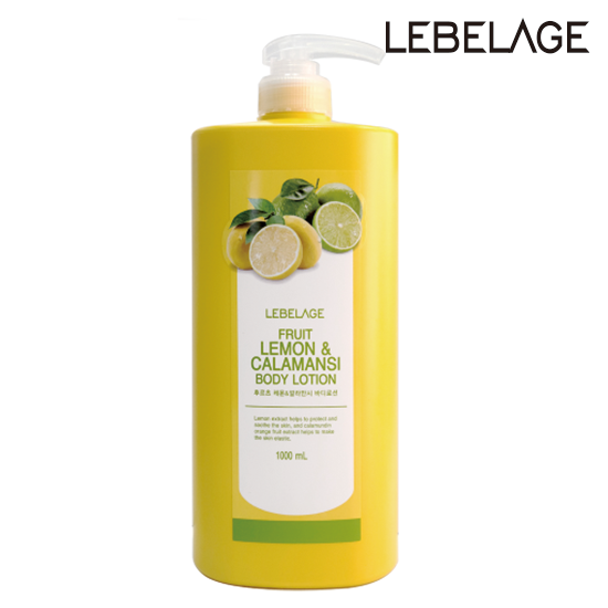 (르베라쥬) 후르츠 레몬  깔라만시 바디로션 1,000ml