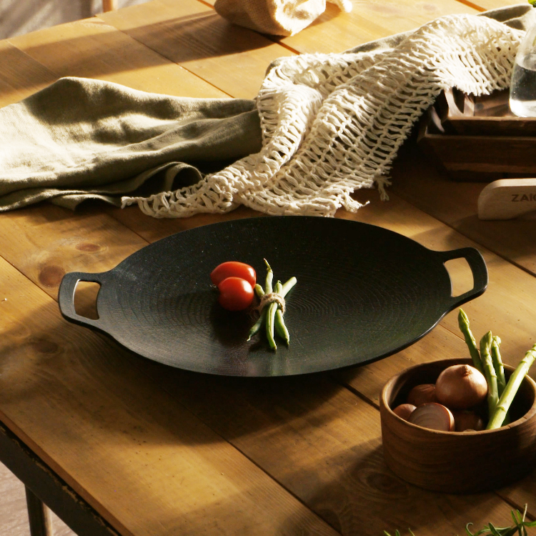 자이글 그리들 국산 인덕션겸용 캠핑그리들 고기불판 코팅 구이 팬 캠핑용품