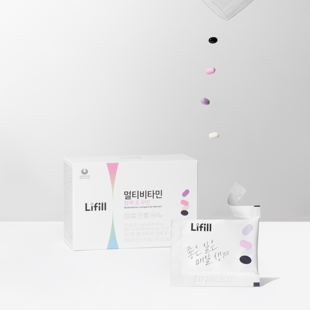 멀티비타민 컴팩 포 우먼 종합비타민 올인원 초소형 영양제 30포, 3개 - 상세 이미지 5