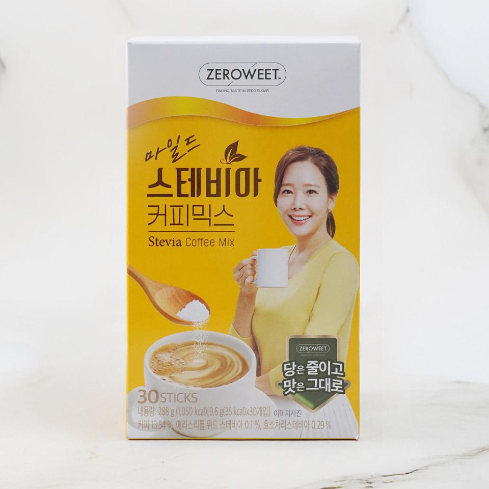 메가마트 펄세스 마일드 스테비아 커피믹스 9.5gx30T