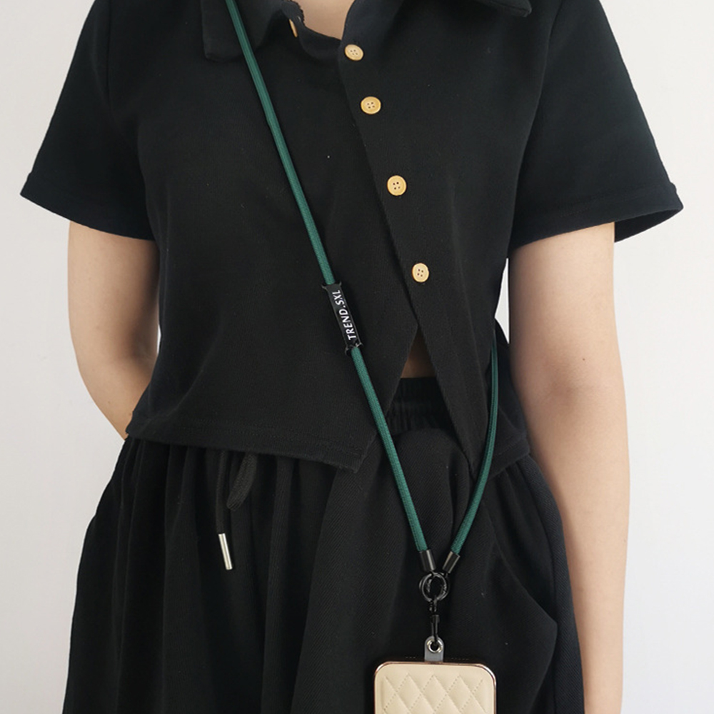 핸드폰 스트랩 분실 낙하 방지 태그 홀더 숄더 손목 끈 (세트)