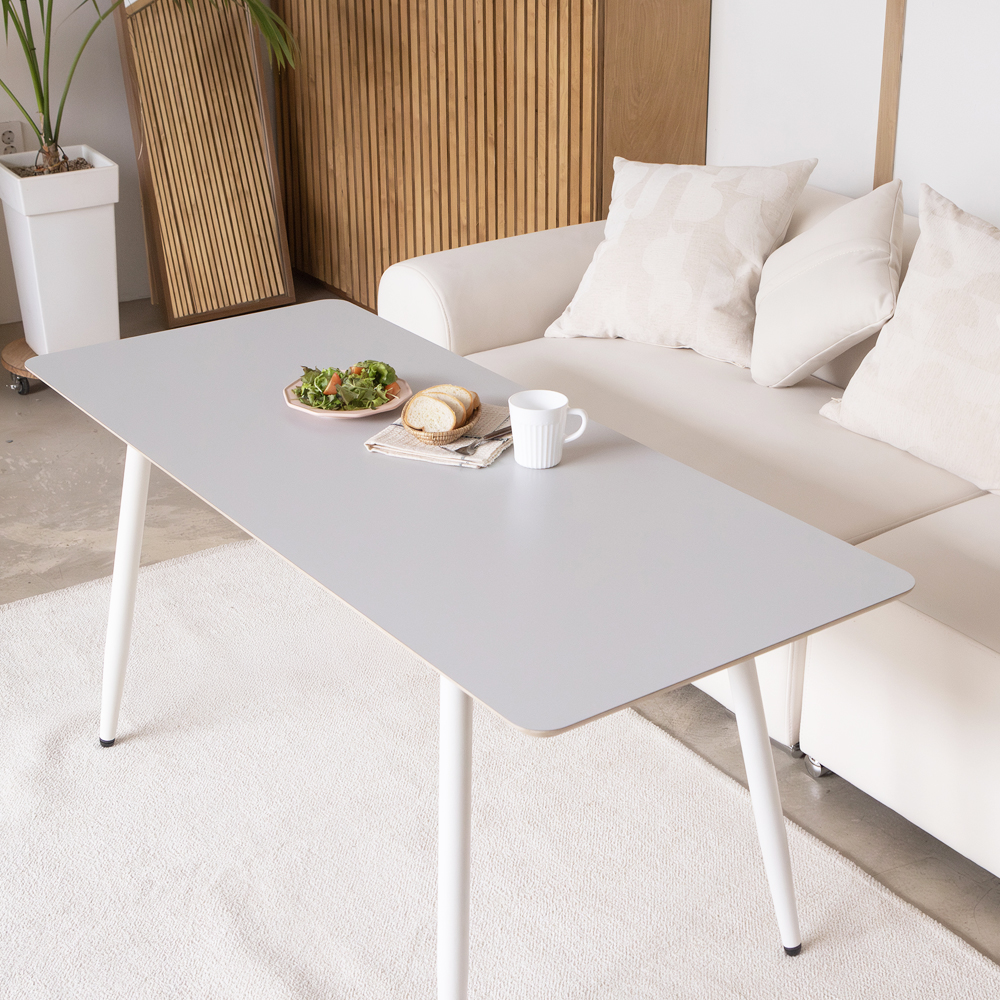 자작나무 원목 높은 쇼파테이블 거실 커피 티 소파 테이블 탁자 낮은 식탁 타원형 1000