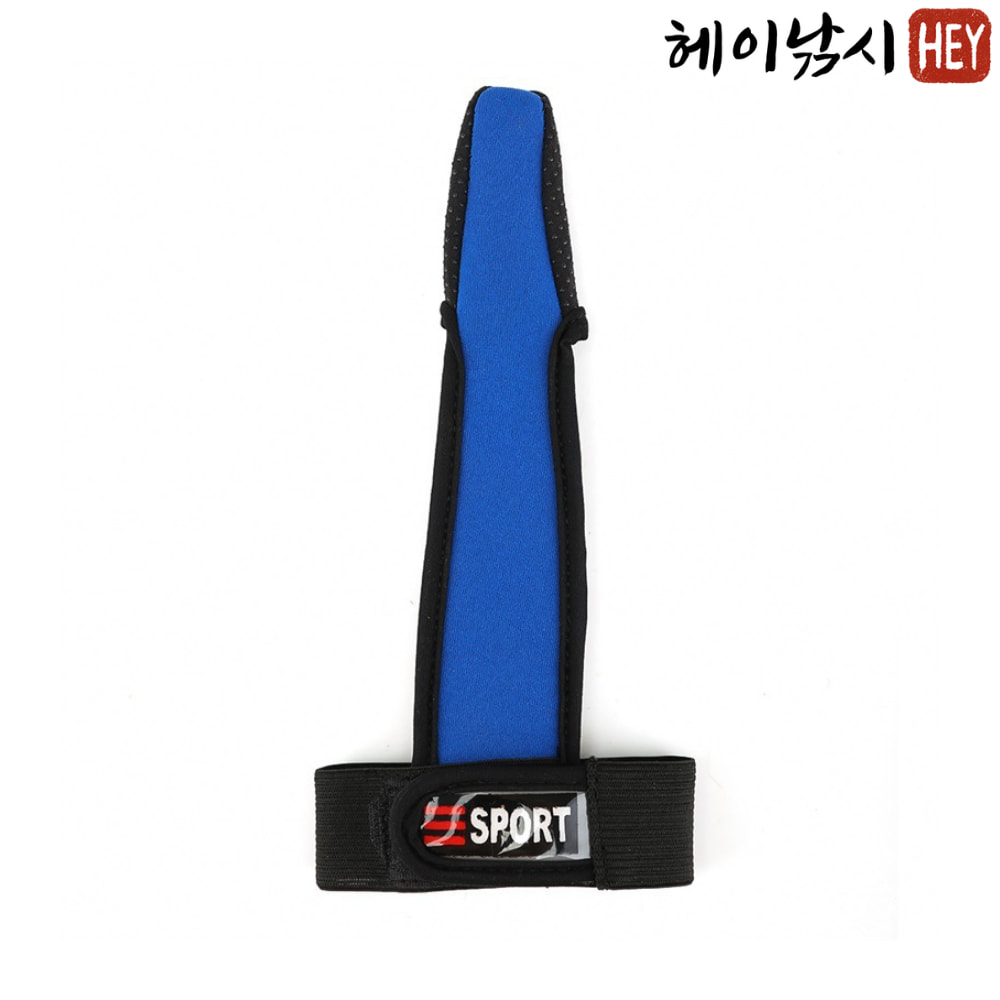 원투낚시 캐스팅장갑 잠수복소재 낚시장갑 핑거글러브 블루, 한손가락 - 상품 이미지