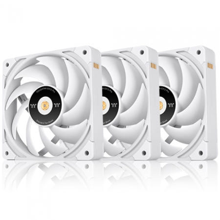 써멀테이크 TOUGHFAN EX12 Pro (3팩, 화이트) / MPS