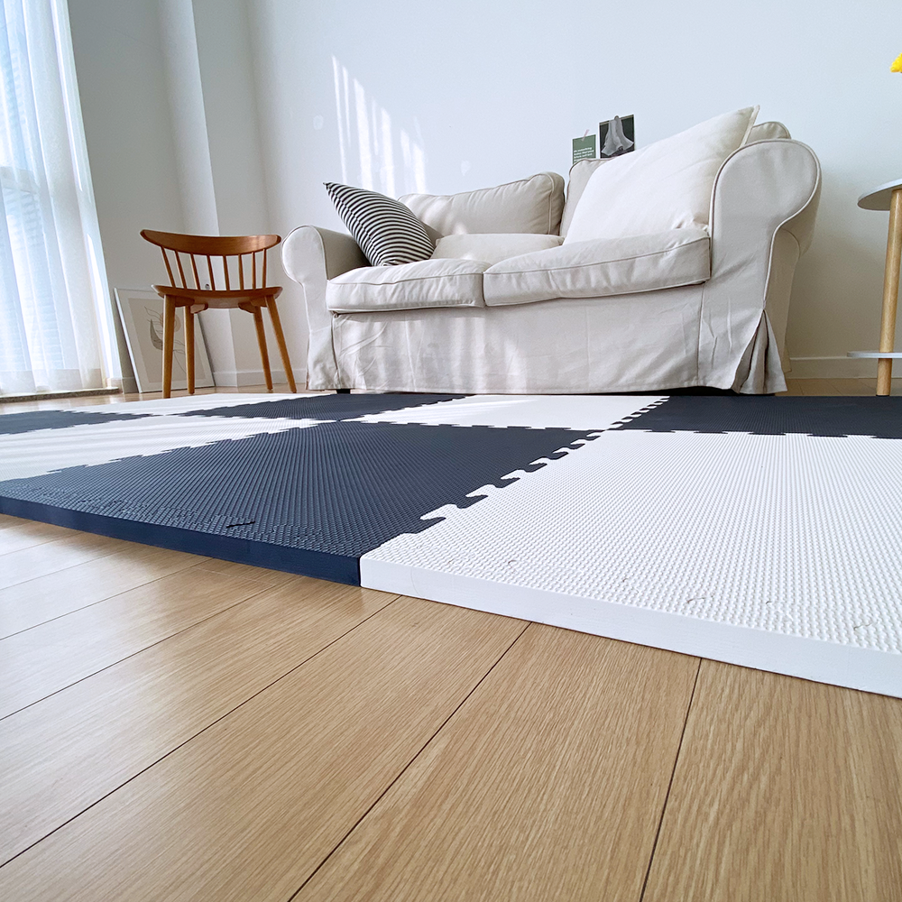 손할매 두꺼운 두꺼비 퍼즐매트 층간소음매트 놀이방 거실 복도 유아 60x60x2.3cm