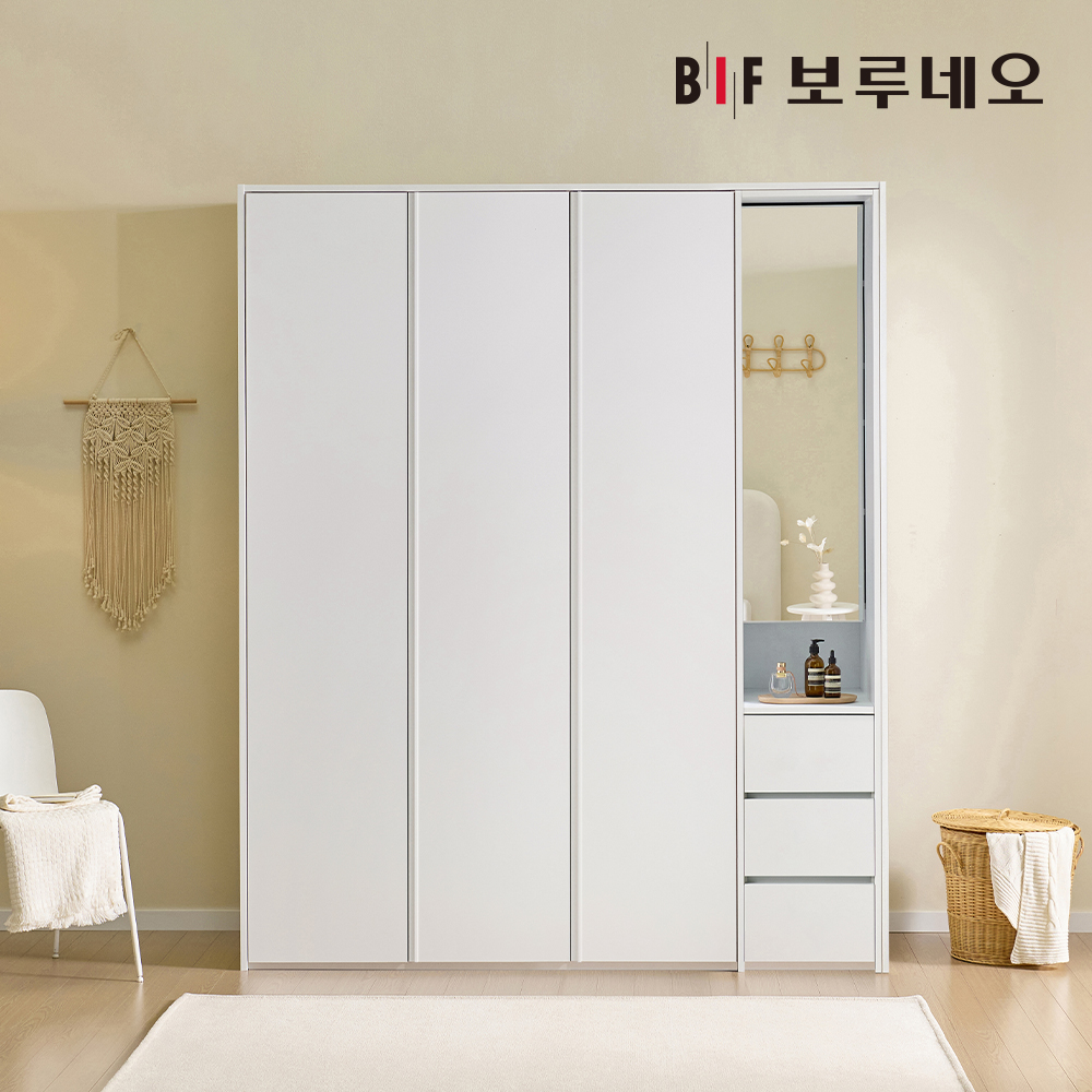 보루네오 밀리 옷장 이불장 키큰 장 1200 맞춤 가구 E0등급 : 보루네오 BIF