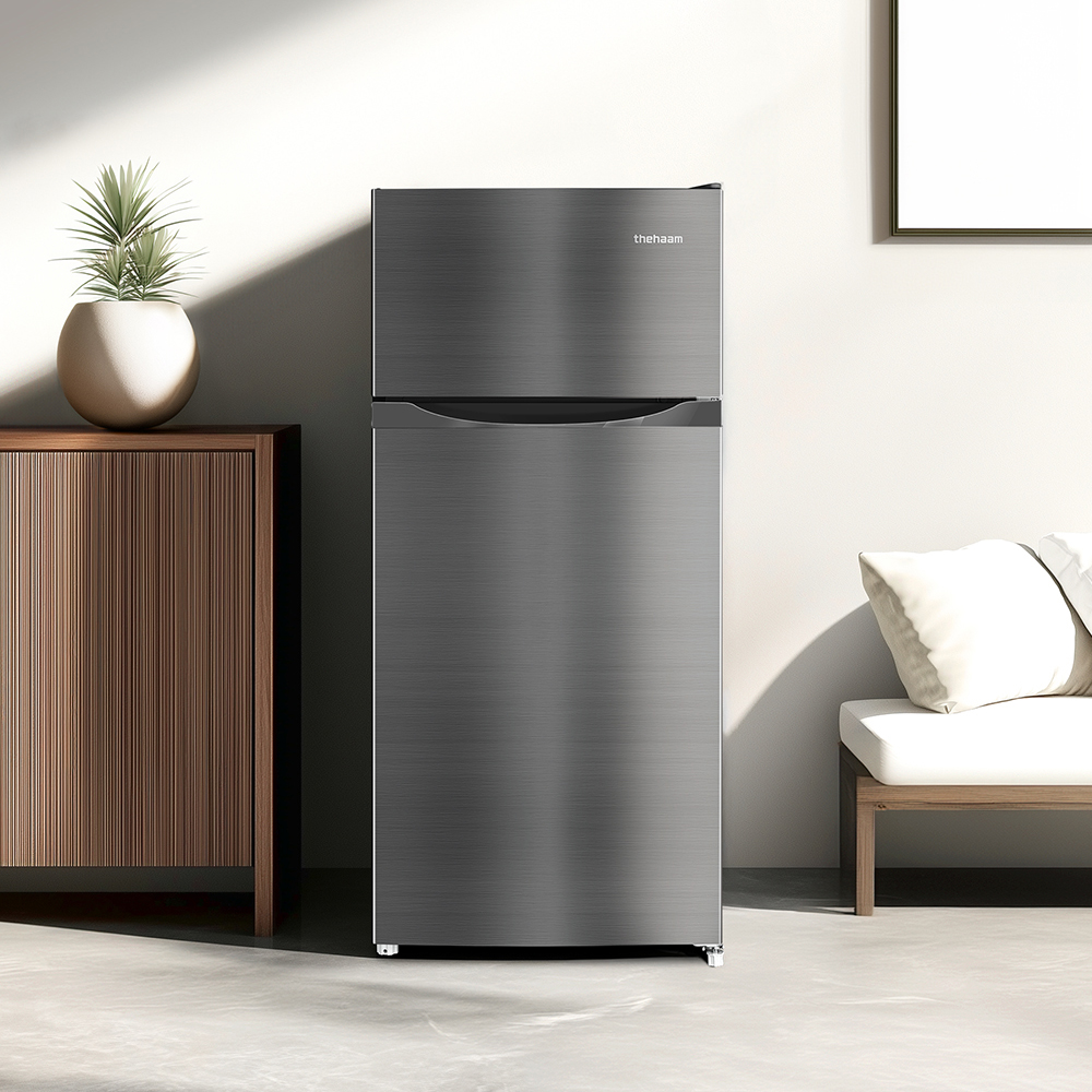 더함 112L 2도어 소형 냉장고 미니 일반 냉동고 신혼 원룸 사무실 모텔