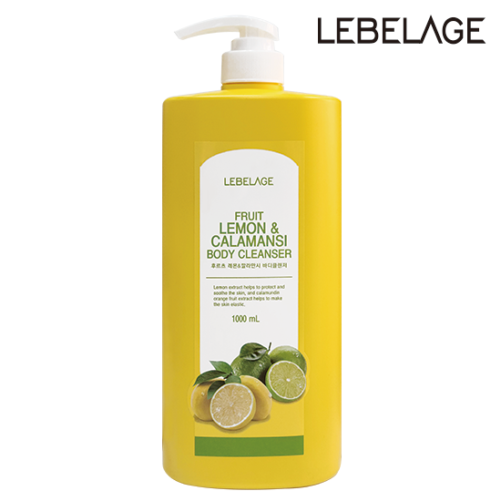 (르베라쥬) 후르츠 레몬  깔라만시 바디클렌저 1,000ml