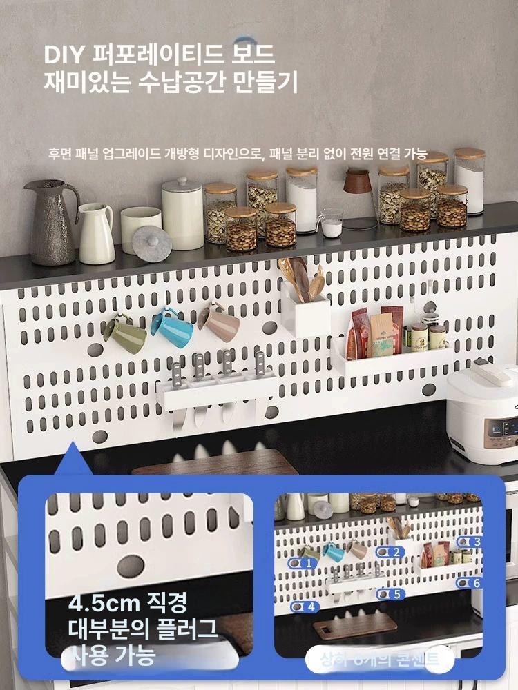 홈카페 주방 테이블 원형 사각 아일랜드장 홈바 업소용 이중문 60cmx40cm : 더다선컴퍼니