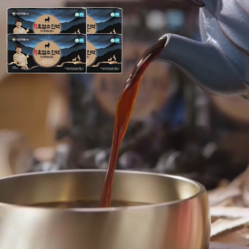 성균관 흑염소진액 프리미엄 골드 120포 4개월분