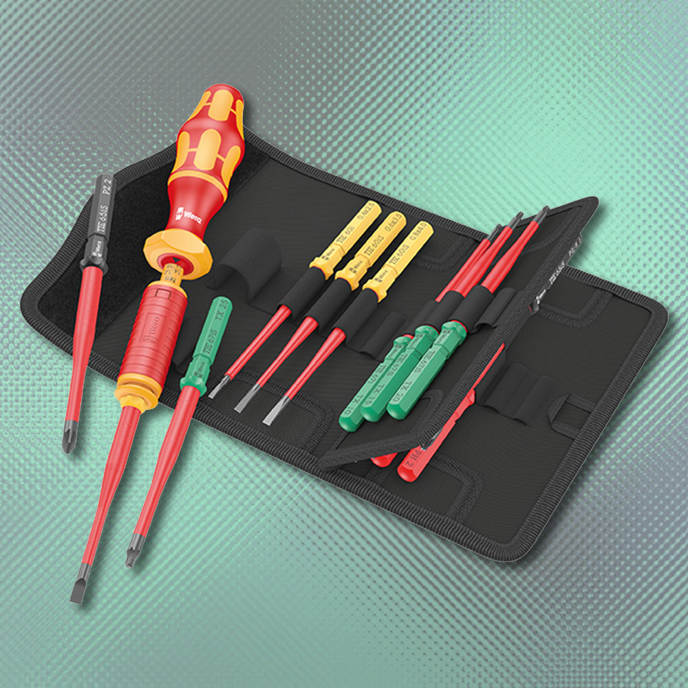 베라 절연토크조정스크류드라이버세트 15PCS 05006605001 - 메인 이미지