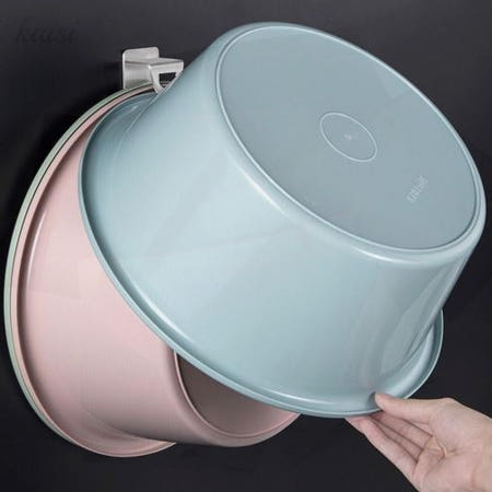 무타공 대야걸이 욕실 스텐 주방 세탁 행거 세면 세수 수납