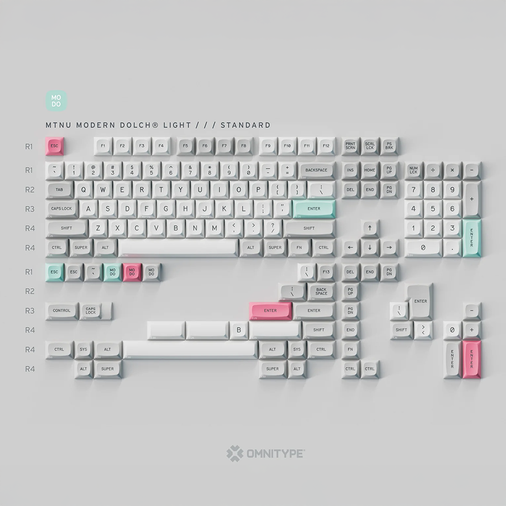 GMK MTNU Modo & ModoLight 키캡 베이스킷 - 상세 이미지 3