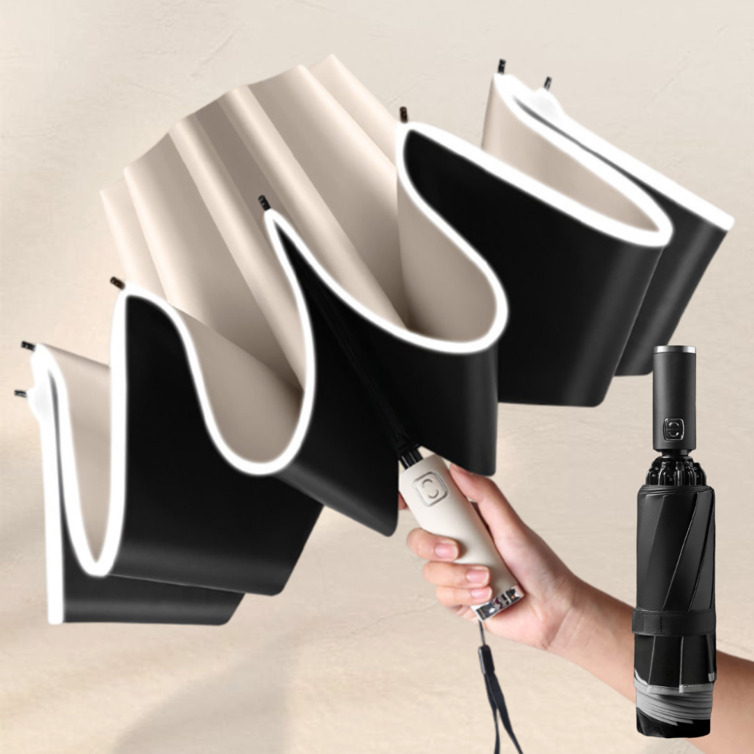 [발수코팅] 3단 자동우산 경량 튼튼한 거꾸로 접이식우산