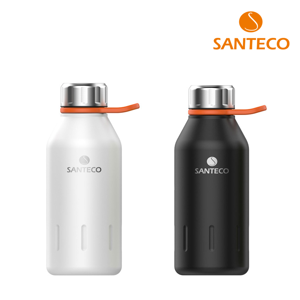 산테코 콜라 이중진공 휴대용 보온보냉병 500ml, 카본블랙, 1개 이미지 8