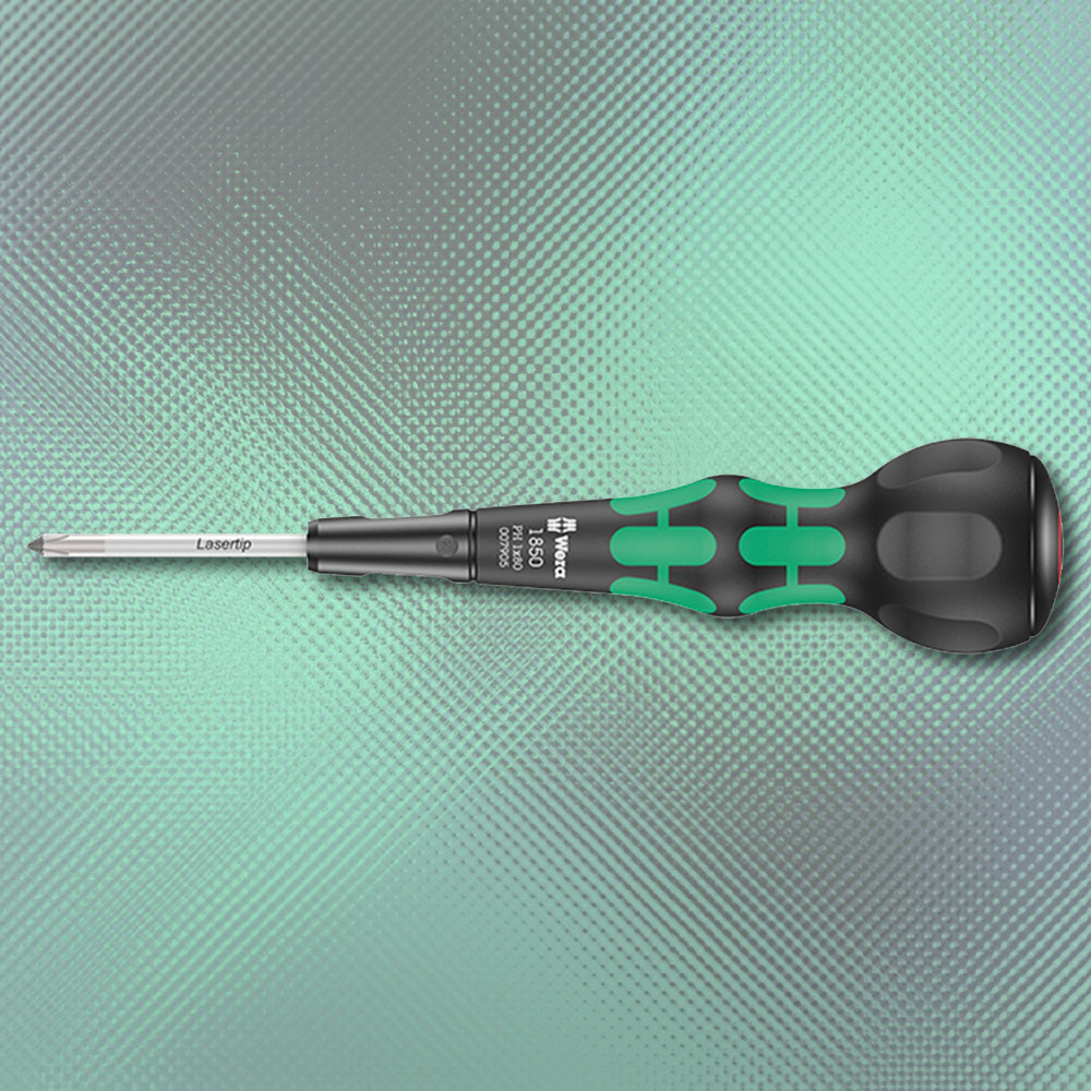 베라 볼 그립 스크류드라이버(1850) 십자 PH 1x80mm - 메인 이미지
