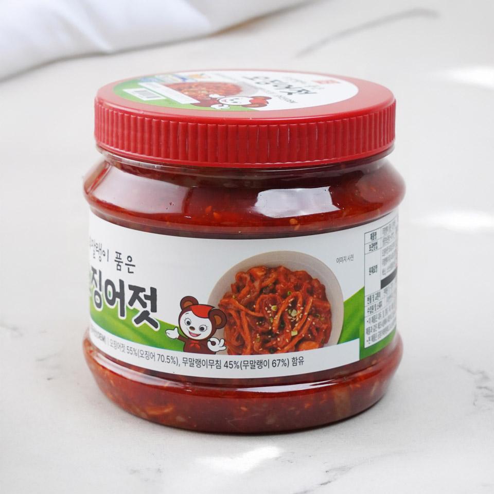 메가마트 반찬단지 무말랭이 품은 오징어젓 1kg - 상세 이미지 2