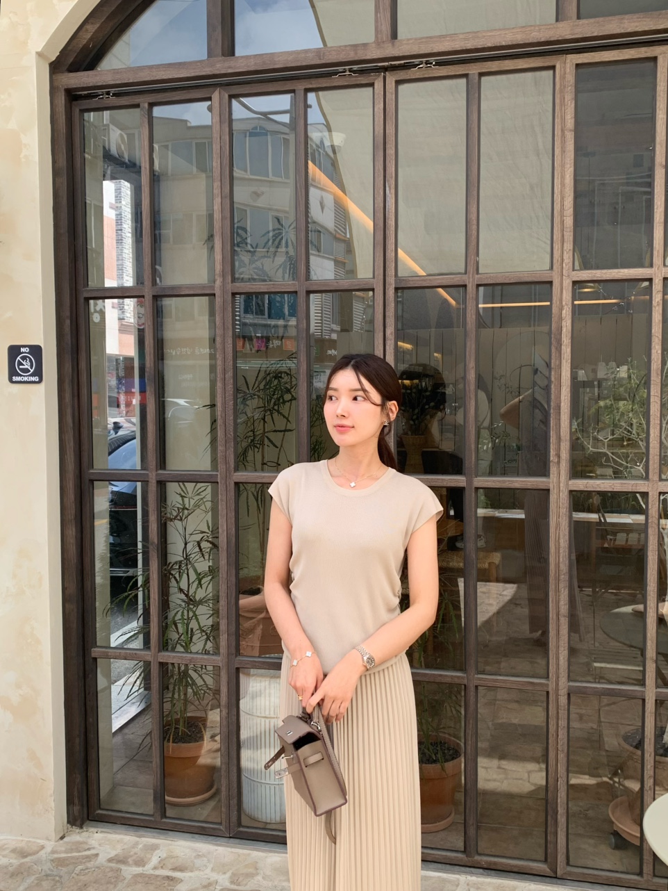 셔링 플리츠 스커트 세트 /날씬핏 세트 강추 상세 이미지 19