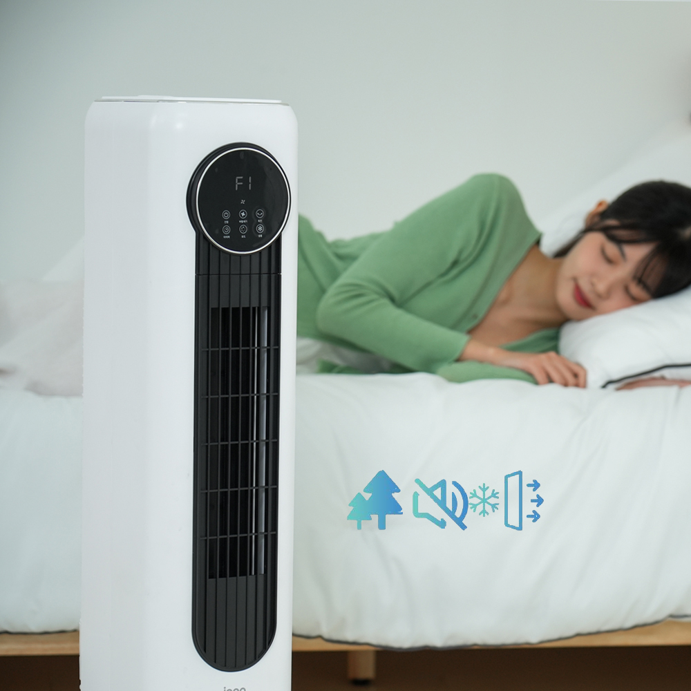 한경희 4L 타워형 리모컨 냉풍기 원룸 소형 작은방 냉풍기 - 상세 이미지 2