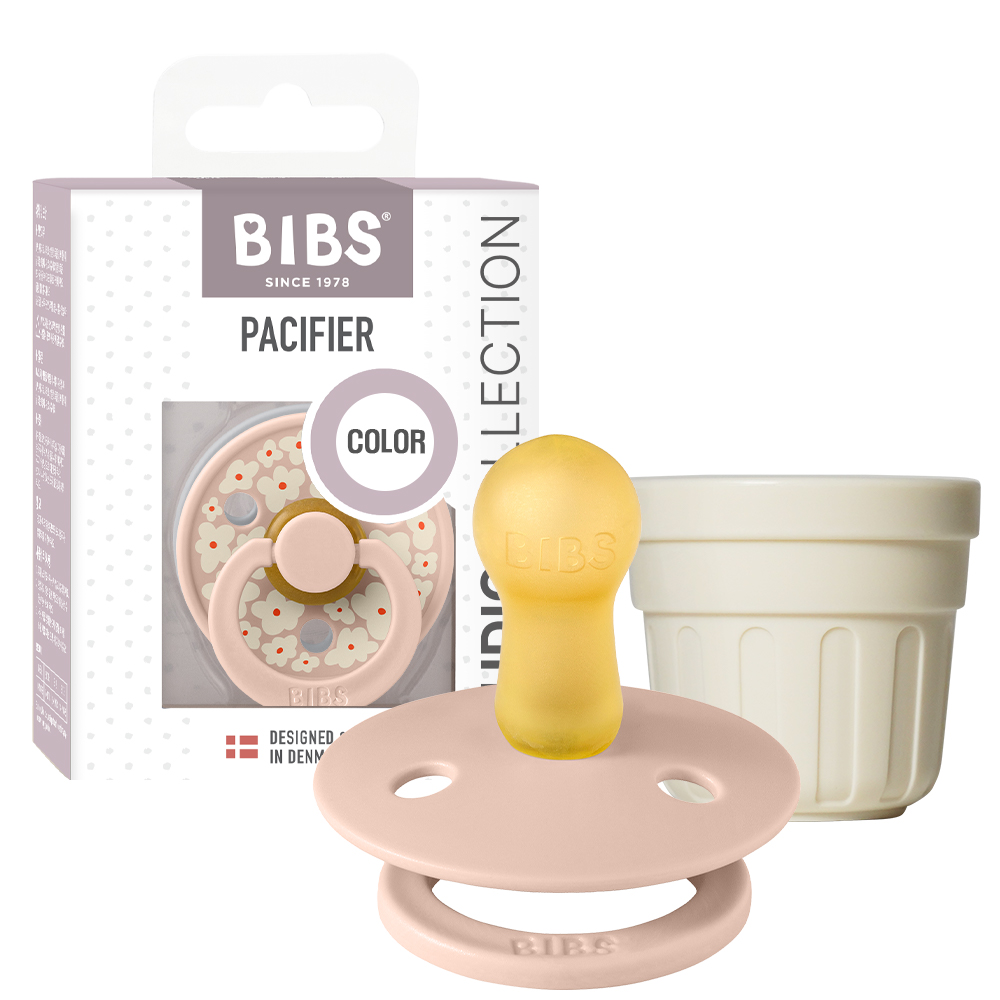 BIBS 빕스 컬러 스튜디오 천연고무 쪽쪽이 노리개 젖꼭지+보호캡(색상랜덤) 이미지 7