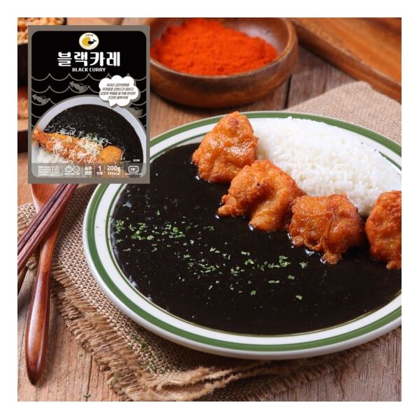 고레카레 블랙카레 200g (1팩) : 씨유니