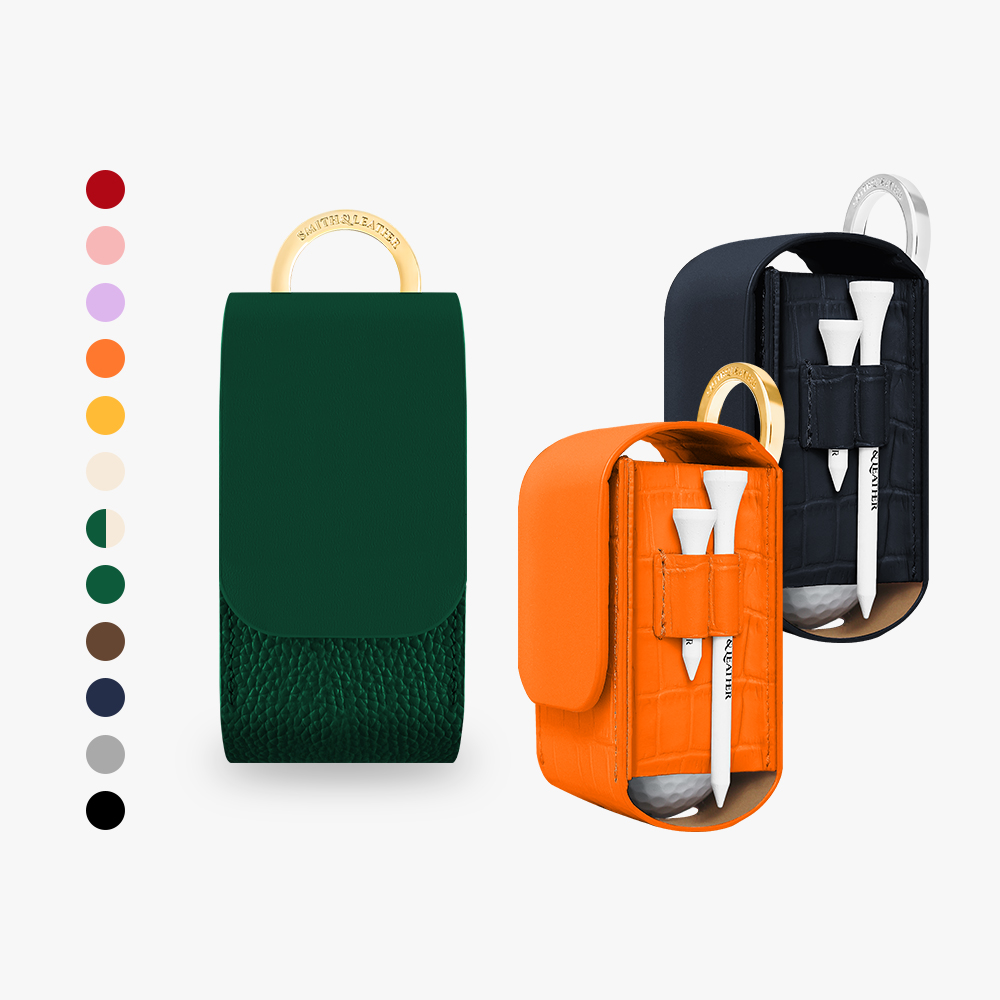 스미스앤레더 골프공 파우치 2구 세로 볼케이스