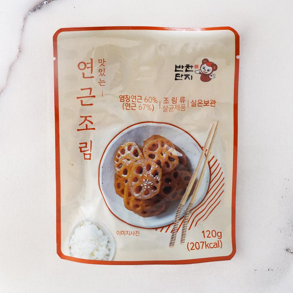 메가마트 반찬단지 연근조림 120g - 메인 이미지