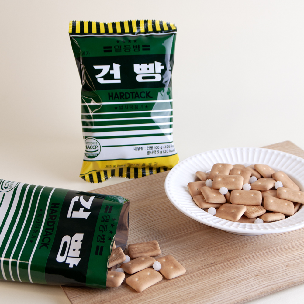 군대 일등병건빵 20봉 별사탕 군용 건빵 추억의 과자 비상식량 간식