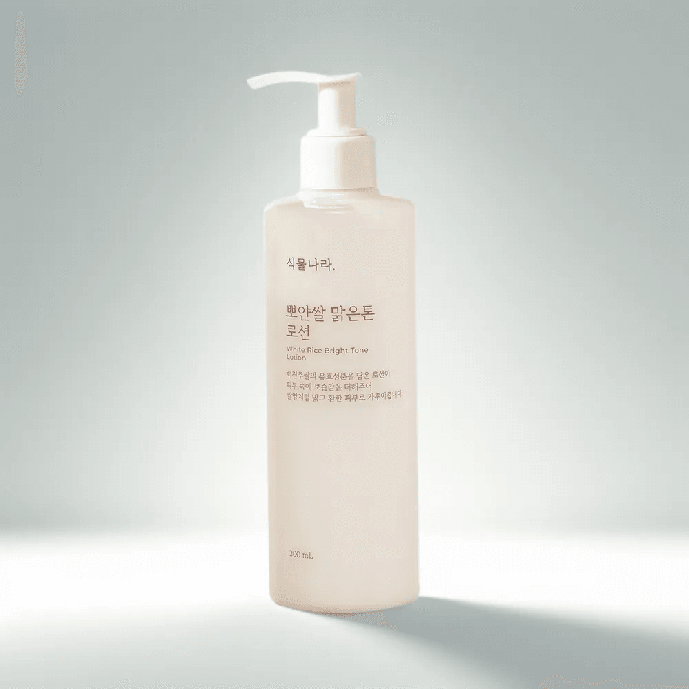 식물나라 뽀얀쌀 맑은톤 로션 300mL, 1개 스킨케어 : Beauty Takes A