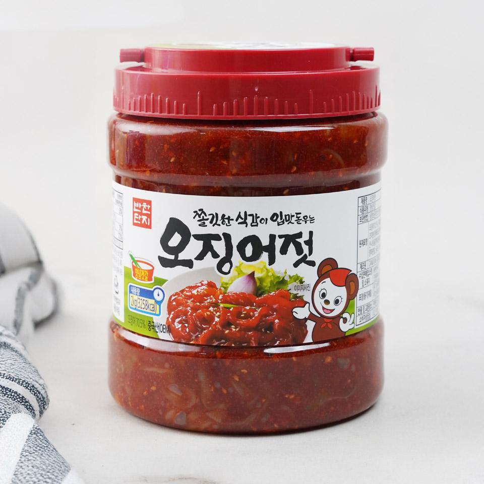 메가마트 반찬단지 오징어젓 2KG - 상품 이미지