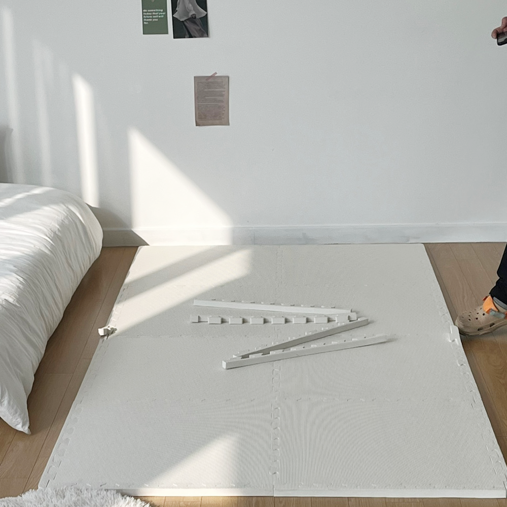 손할매 두꺼운 두꺼비 퍼즐매트 층간소음매트 놀이방 거실 복도 유아 60x60x2.3cm - 상세 이미지 4