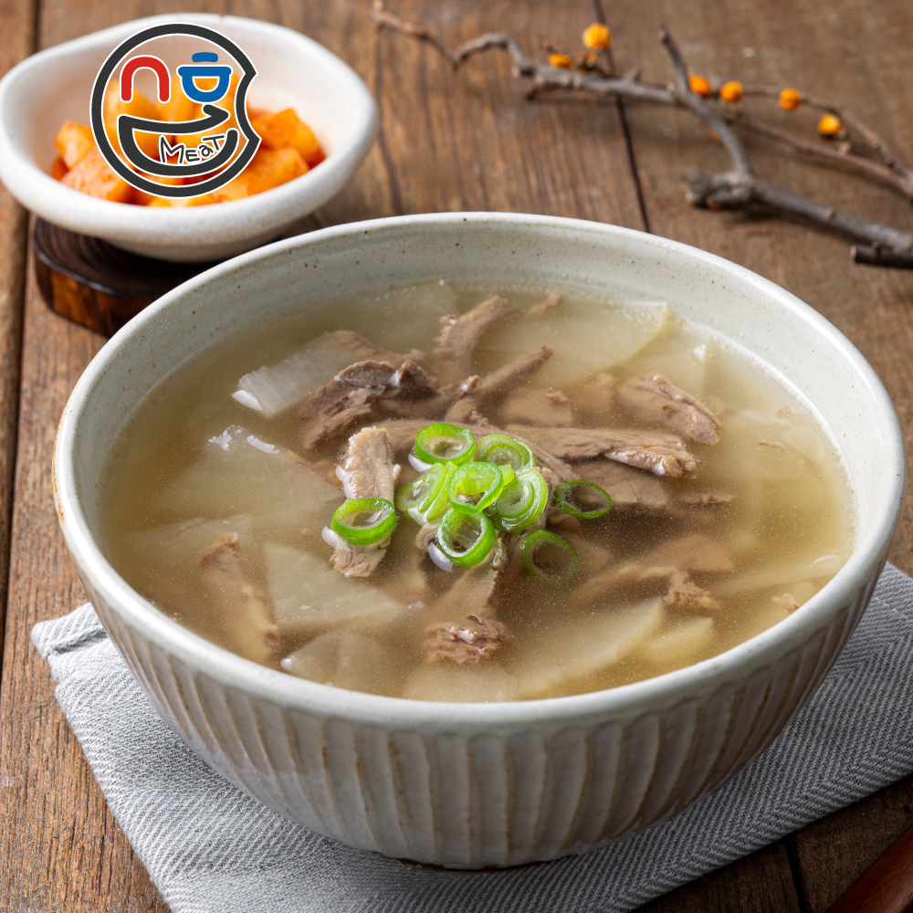 이조푸드 국내산소고기무국 600g 뼈없는갈비탕 한우 쇠고기무국 아기갈비탕 1개