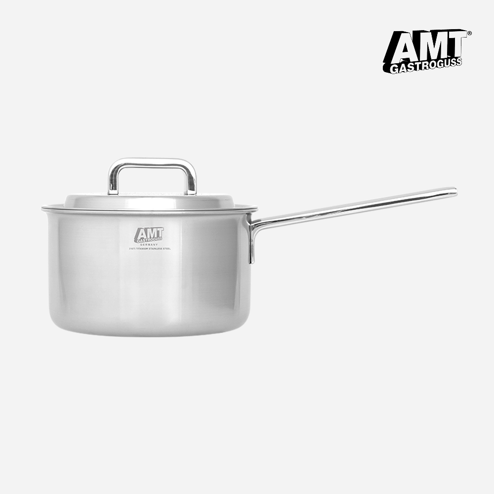 AMT 프로 16cm 편수 냄비 316Ti 스텐 통5중