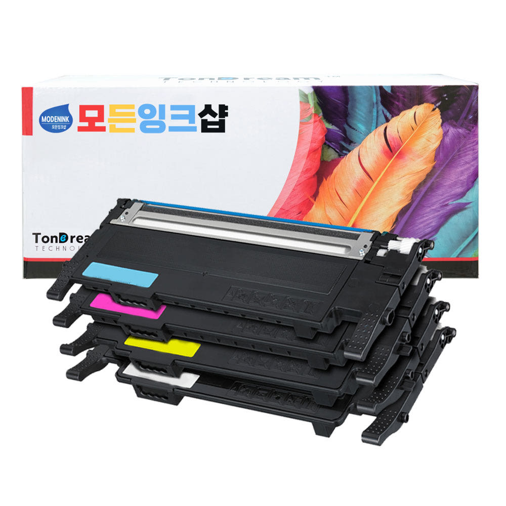 4색 토너 세트 구성