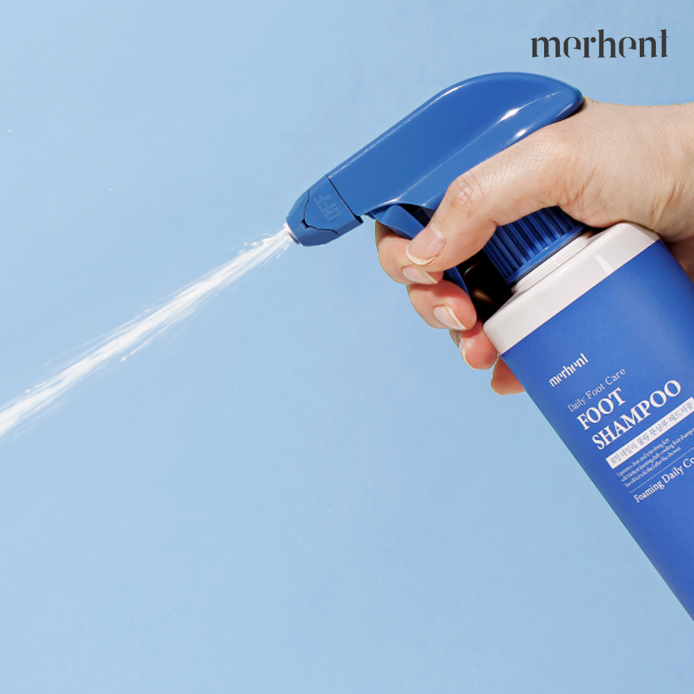 1+1 메르헨트 대용량 풋샴푸 400ml 레드자몽향 발세정제 발샴푸 풋케어 발냄새제거 - 상세 이미지 2
