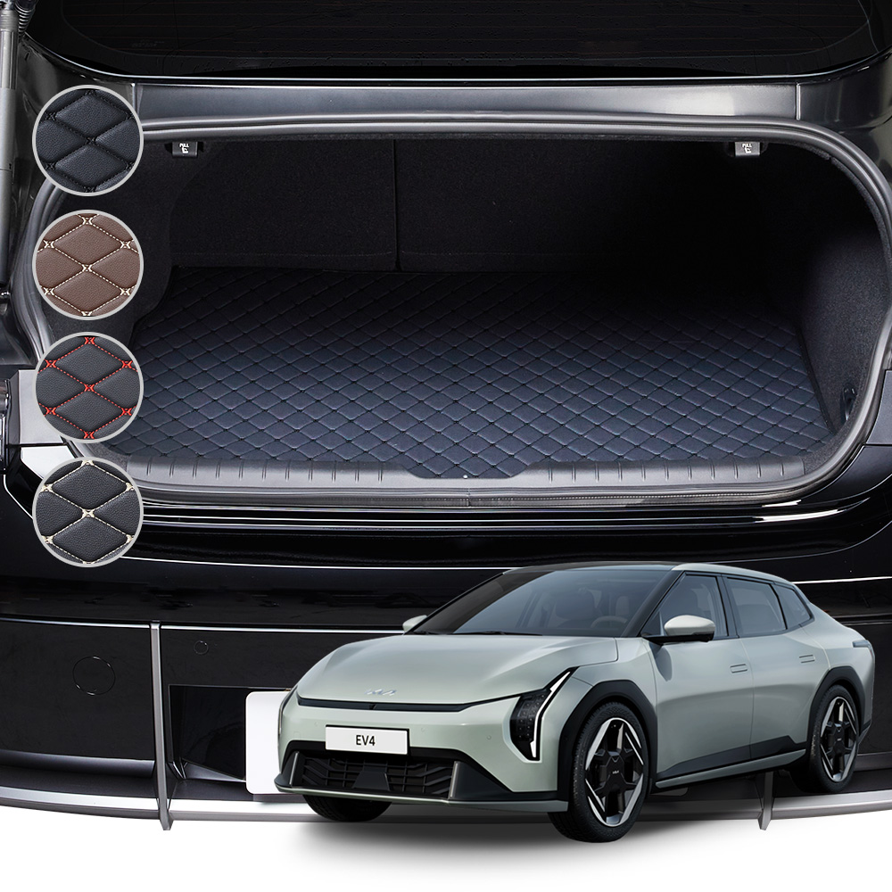 메이튼 EV4 트렁크매트 차박 퀄팅 가죽 GK807