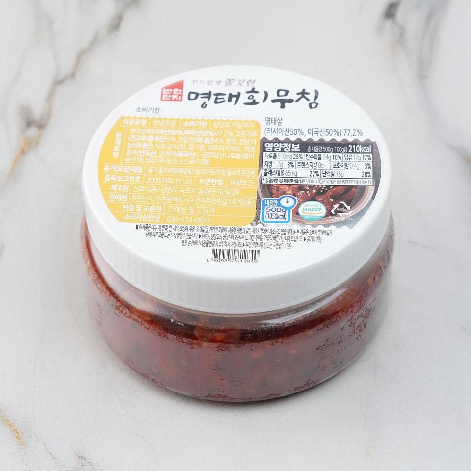 메가마트 반찬단지 명태회무침 500g - 메인 이미지