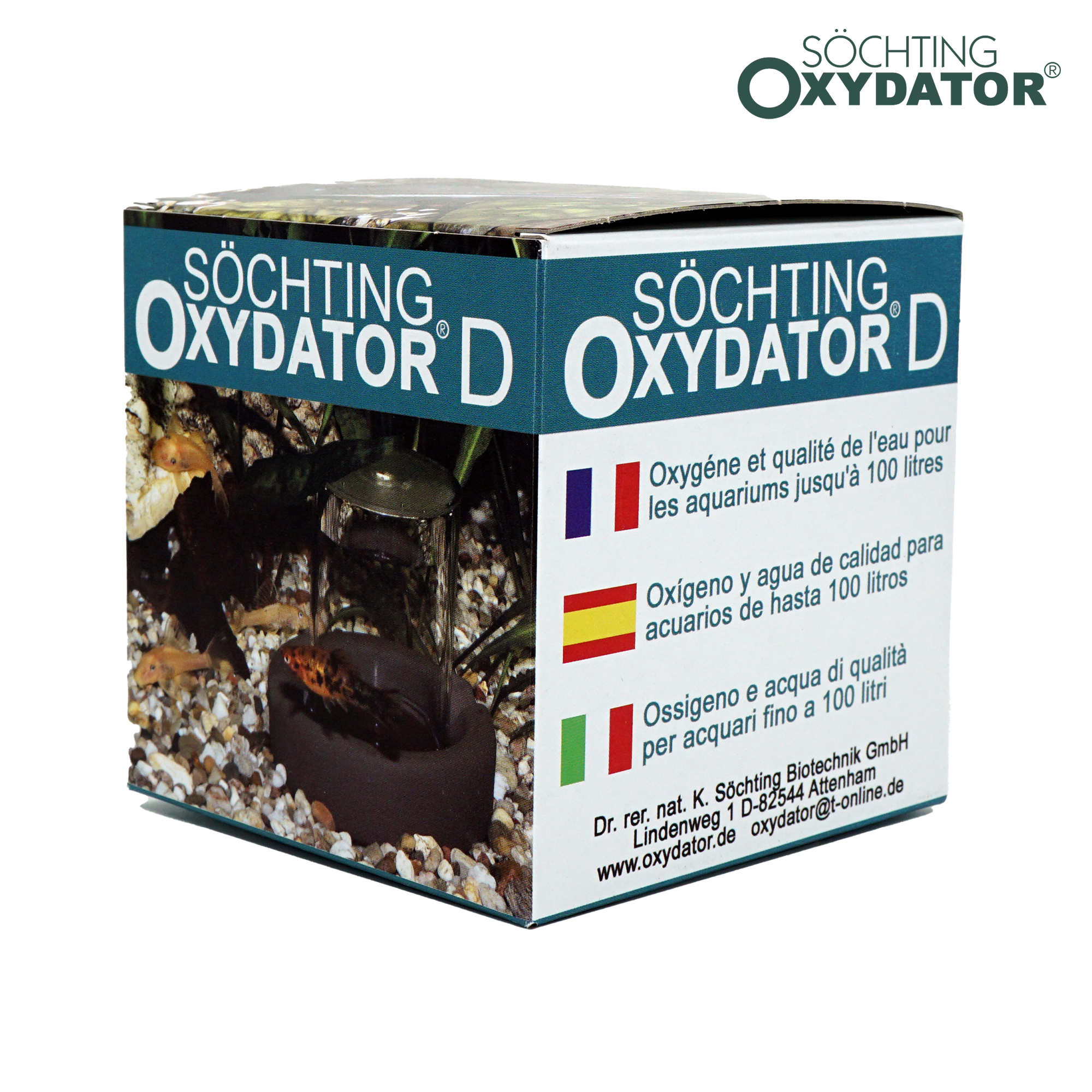 어항 산소공급기 무소음 무전력 산소발생기 구피 베타 새우 수초 소흐팅 옥시데이터 D