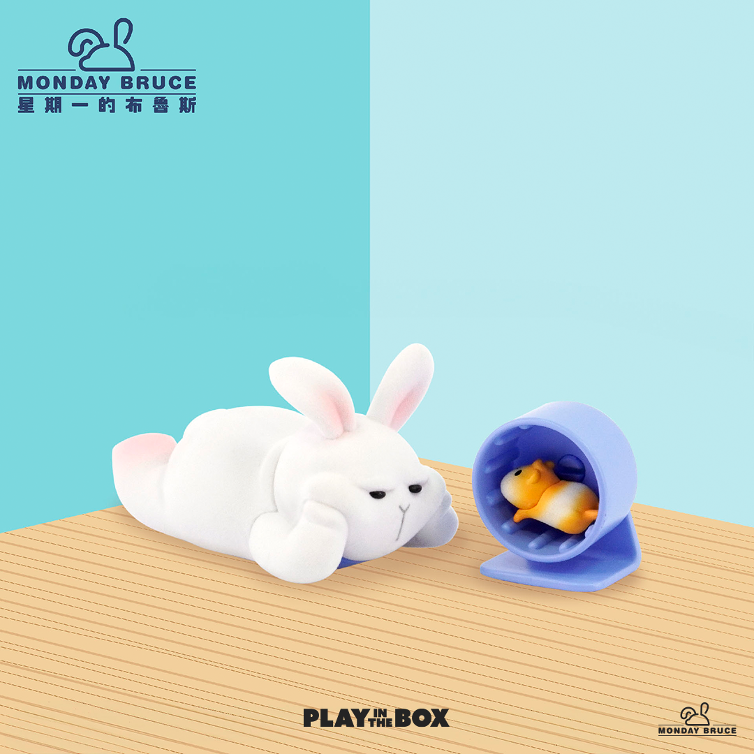 [플레이인더박스] 먼데이브루스 A07 집에 있으면 나가기 싫어 랜덤피규어 - 상세 이미지 4